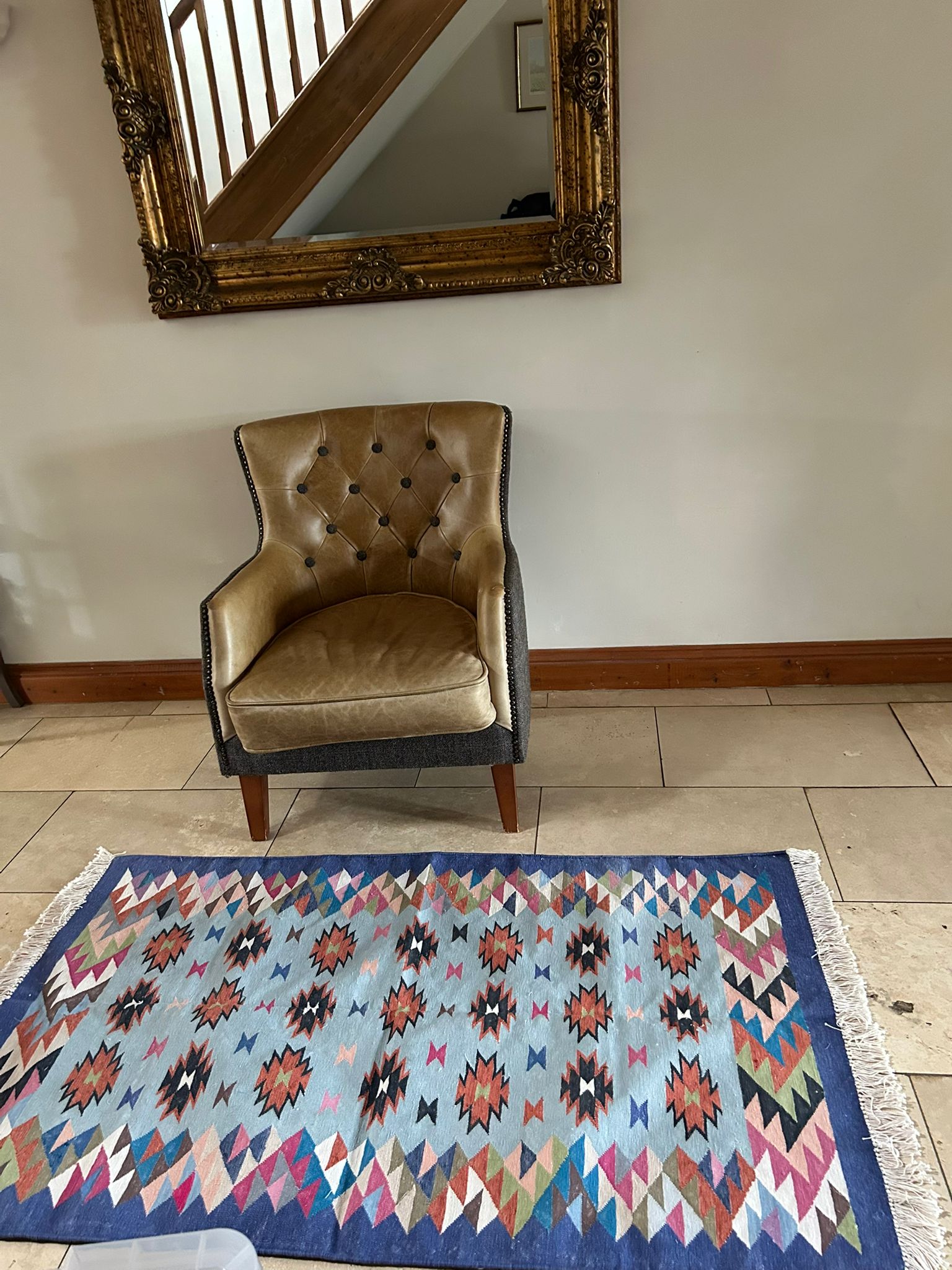 Great rug, made with quality fabric and stylish patterns. Thanks we love it.