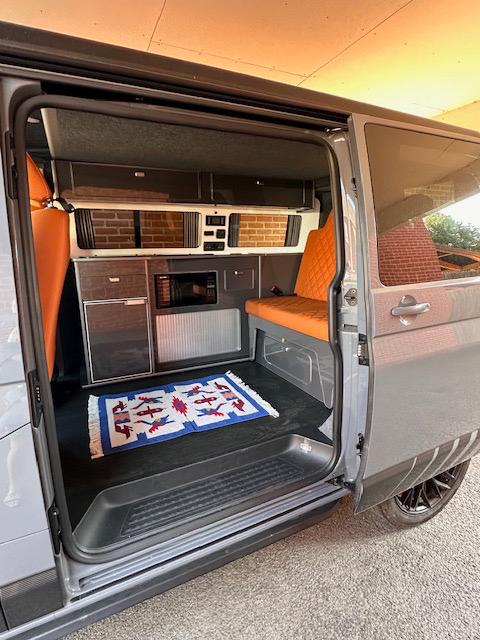The rug we ordered for our camper van has transformed the van. We wanted the rug to protect the floor, however, the rug is beautiful. We now just sit in the van and admire it. What a lovely story, we wanted to be a part of it and support. Our van is precious to us and the rug is a perfect precious addition.